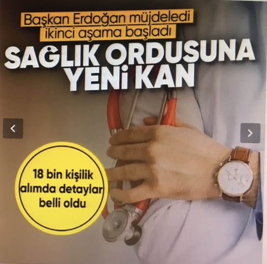 Sağlık Bakanı Memişoğlu duyurdu: 18 bin yeni sağlık personeli alınacak