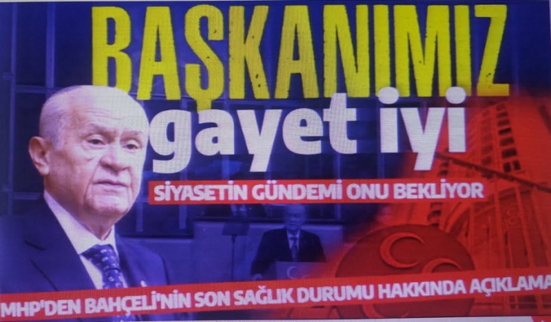 Siyasetin gündemi onu bekliyor! MHP lideri Bahçeli mesaiye ne zaman dönecek: İşte Bahçeli'nin son sağlık durumu...