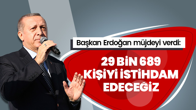 Son dakika: Başkan Erdoğan sağlık personeli alımı müjdesini verdi..