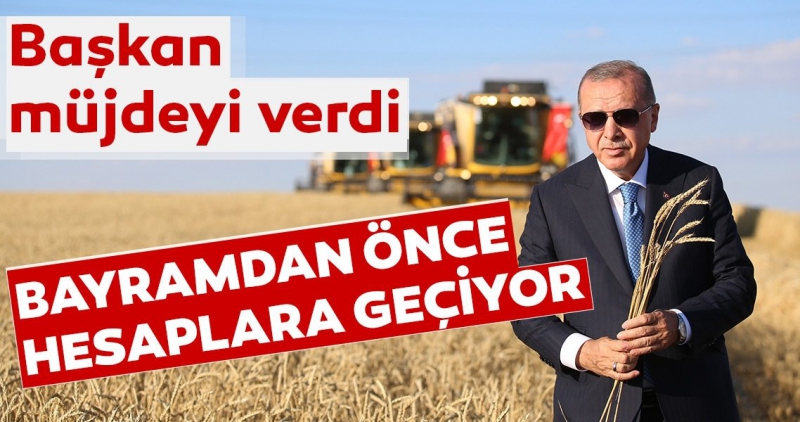 Son dakika! Başkan Erdoğan'dan müjde: Kurban Bayramı'ndan önce ödeyeceğiz.