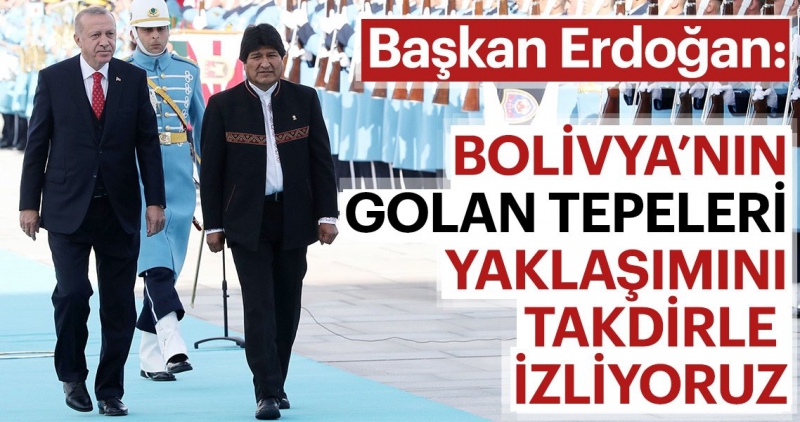 Morales: 41 lityum tesisi kuracağız, Türkiye'yi de bekliyoruz.