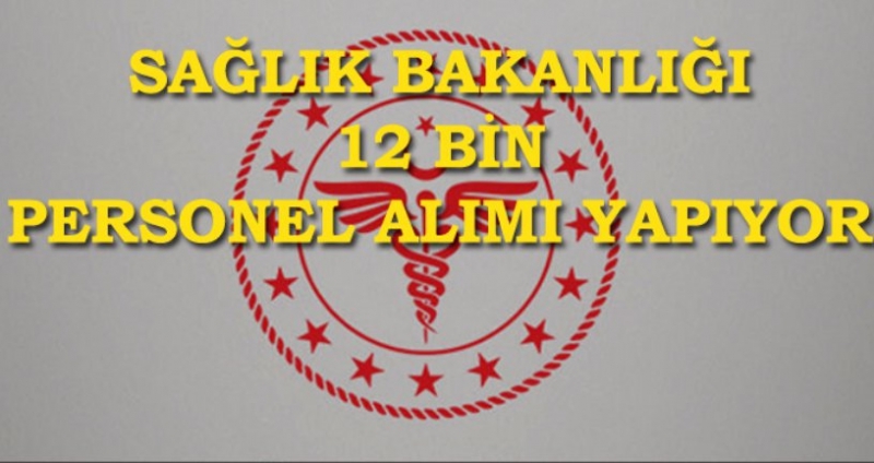 Son dakika haberi: Sağlık Bakanlığı duyurdu! KPSS ile 12 bin sözleşmeli personel alınacak..