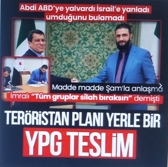 Son dakika... Suriye'de flaş gelişme! Terör örgütü SDG/YPG devlet kurumlarına katılacak