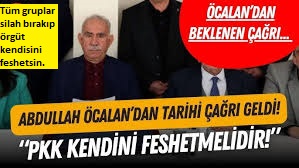 Son dakika! Teröristbaşı Abdullah Öcalan'dan PKK'ya silah bırakma ve örgütü fesh çağrısı! İşte Öcalan'ın bildirisi