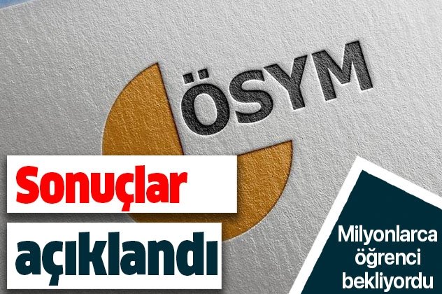 Son dakika: YKS sonuçları açıklandı... 
