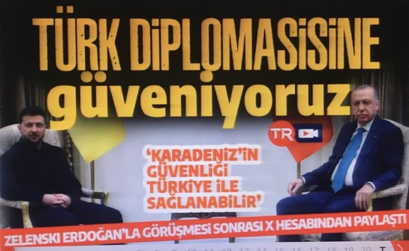 Son dakika... Zelenski'den Erdoğan'la yaptığı görüşme sonrası X paylaşımı: 'Türk diplomasisinin gücüne güveniyoruz'