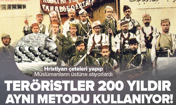 Teröristler 200 yıldır aynı metodu kullanıyor! Sabah Gazetesi yazarı Erhan Afyoncu yazdı 