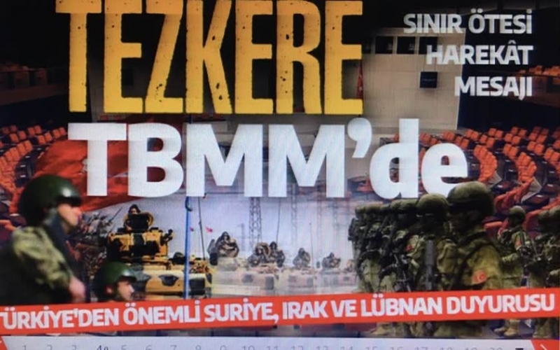 Tezkere TBMM'de! Türkiye'den son dakika Suriye, Irak ve Lübnan duyurusu