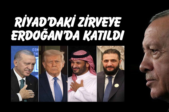Trump, Şara ve Selman zirvesine Cumhurbaşkanı Erdoğan çevrimiçi olarak katıldı..