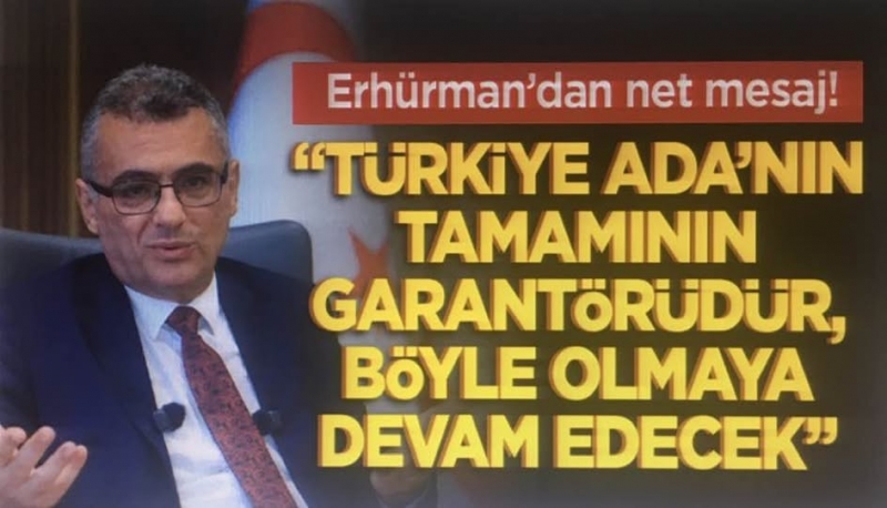  Tufan Erhürman Rum medyasını çıldırttı! 'Türkiye tüm Ada'nın garantörüdür' sözüne büyük tepki