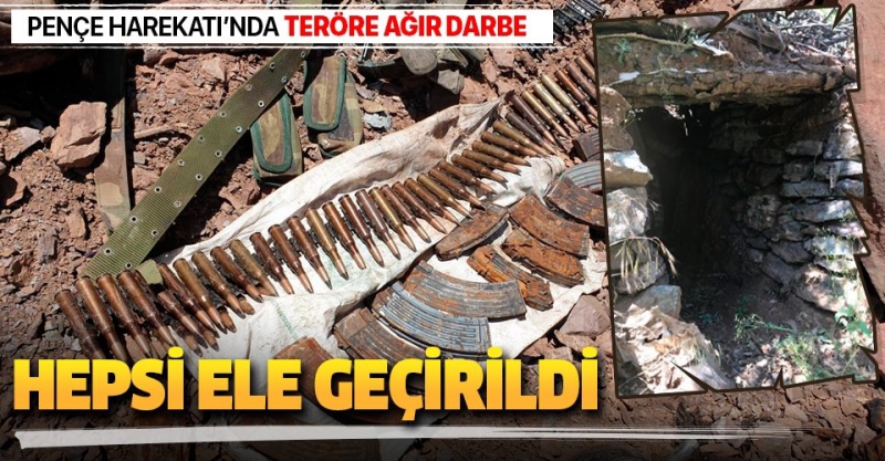 Pençe operasyonundan yeni görüntü! Milli Savunma Bakanlığı sosyal medya hesabından paylaştı.