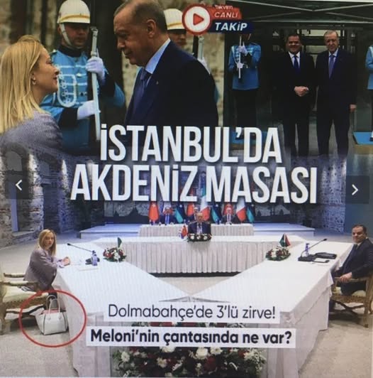 İstanbul'da Türkiye-İtalya-Libya zirvesi! Başkan Erdoğan Dolmabahçe'de Meloni ve Dibeybe'yi kabul etti 