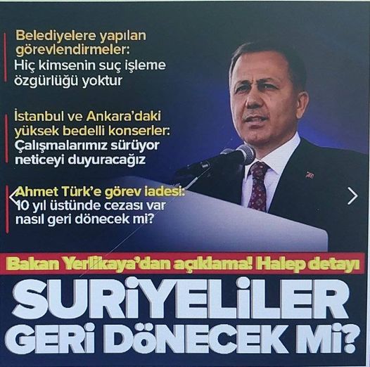 Türkiye'deki Suriyeliler geri dönecek mi? Bakan Yerlikaya rakam verip açıkladı