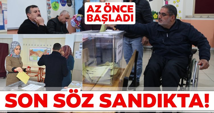 Türkiye sandık başında! 57 milyon seçmen tercihini yapıyor..