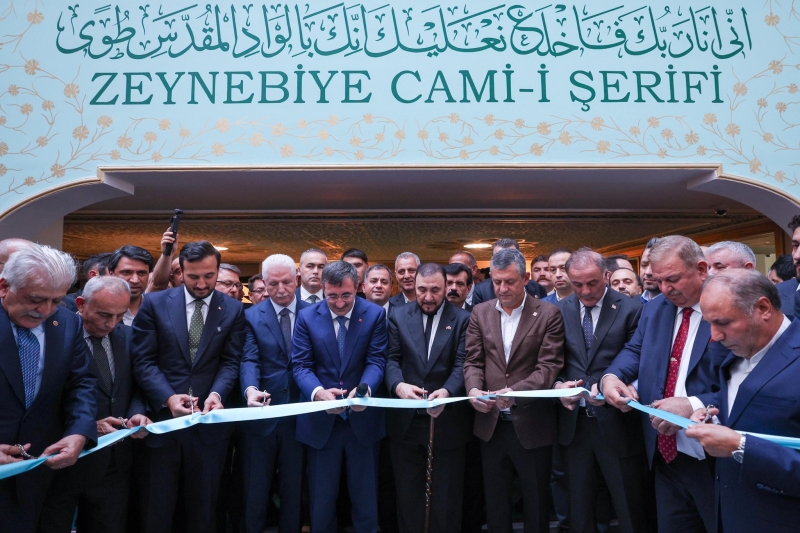 Zeynebiye Camii Küçükçekmece'de açıldı