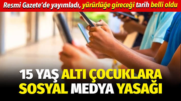 31 Mart 2027'ye kadar süre verildi! 15 yaş altına sosyal medya yasağı: e-Devlet süreci başlıyor