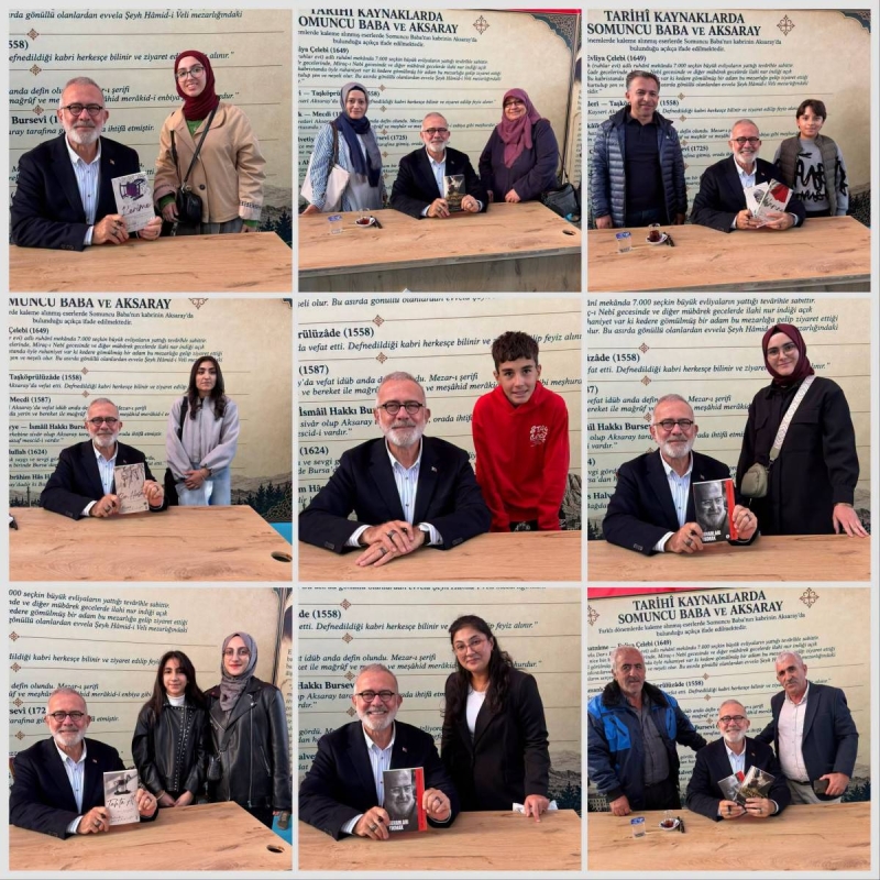 AK Parti Grup Başkanvekili ve Manisa Milletvekili Bahadır Yenişehirlioğlu, Aksaray 8. Kitap Günleri’nde okurlarla buluştu, 