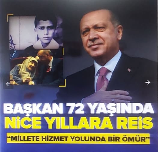 AK Parti'den Başkan Erdoğan'ın doğum gününde anlamlı paylaşım