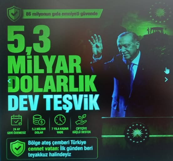Başkan Erdoğan 5,3 milyar dolarlık yeni teşvik paketini açıkladı