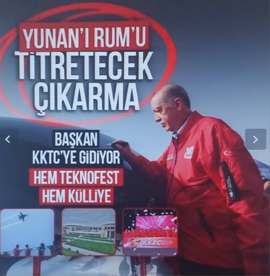 Başkan Erdoğan 9 ay sonra KKTC'ye gidiyor! Program yoğun: TEKNOFEST'i ziyaret edip yeni Cumhurbaşkanlığı ve Meclis binalarının açılışını gerçekleştirecek 