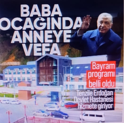 Başkan Erdoğan baba ocağı Rize'de! Bayram programında neler var?