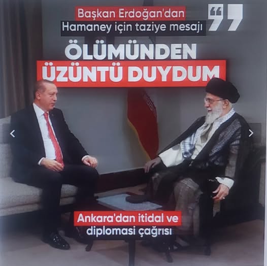 Başkan Erdoğan’dan Hamaney için başsağlığı mesajı