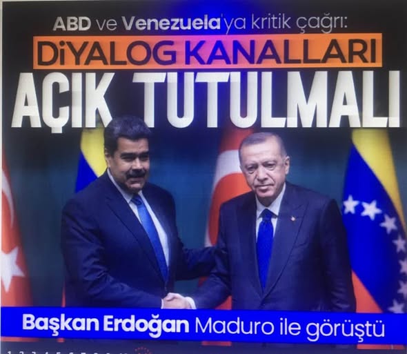 Başkan Erdoğan'dan Maduro'ya kritik telefon: 
