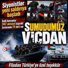 CANLI | Katil İsrail'den Sumud Filosu'na baskın! 10 gemi hala Gazze yolunda