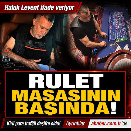 Deprem yardımlarını kumar masasında ezen Haluk Levent'in 