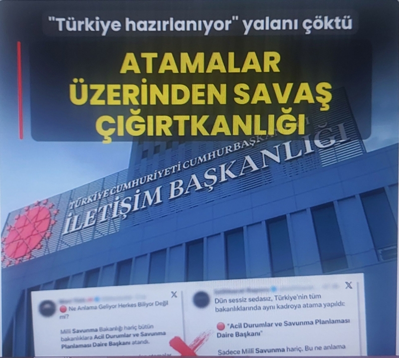 DMM'den bakanlıklardaki atamalara ilişkin 