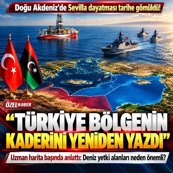 Doğu Akdeniz'de Batı'nın Sevilla dayatması tarihe gömüldü! Uzman harita başında anlattı: Deniz yetki alanları neden önemli?