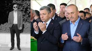 Eski Dışişleri Bakanı Çavuşoğlu'nun kardeşi  Aydın Çavuşoğlu son yolculuğuna uğurlandı.