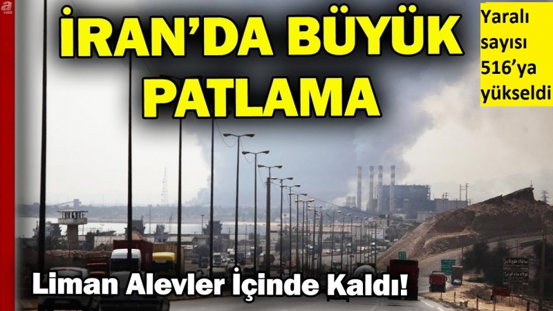 İran'ın Bender Abbas kentindeki bir limanda meydana gelen patlamada en az 4 kişi öldü, 516 kişi de yaralandı.