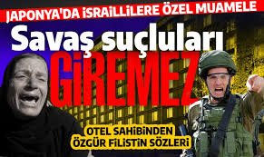 Japonya'da bir otelden İsrailli turistlere rezervasyon şartı: Savaş suçu işlemediklerine dair taahhüt istedi