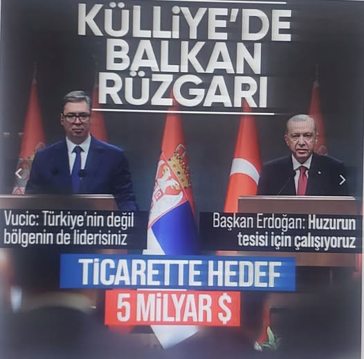 Külliye’de Balkan zirvesi: Türkiye-Sırbistan ticaretinde hedef 5 milyar dolar