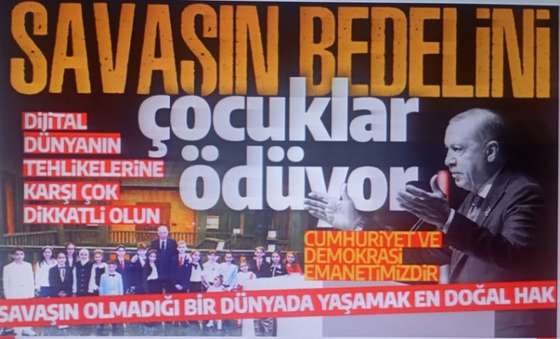 Külliye'de koltuğu çocuklar devraldı! Başkan Erdoğan gözyaşlarını tutamadı | Ayla Hoca unutulmadı