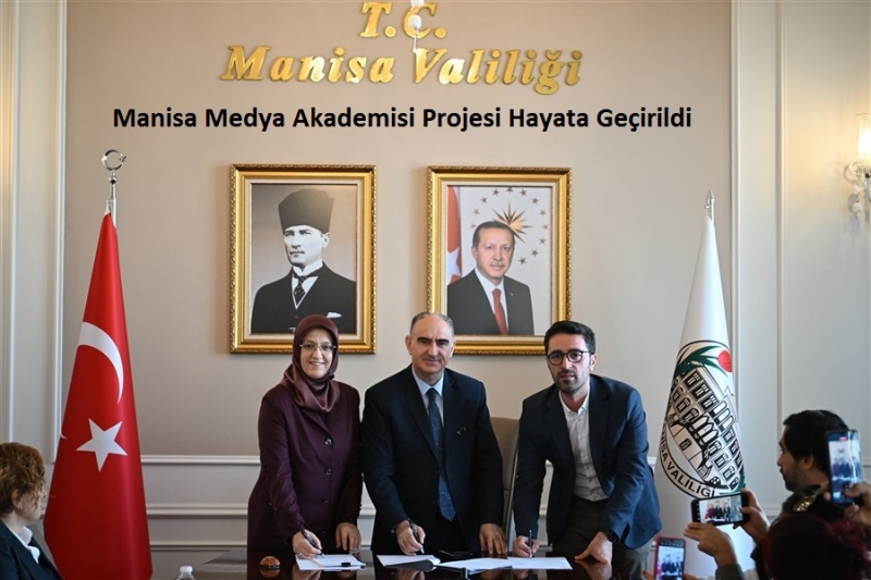  Manisa Medya Akademisi Projesi Hayata Geçirildi