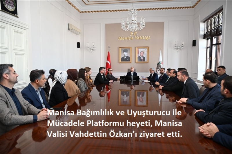 Manisa’da bağımlılıkla mücadelede ortak adım!