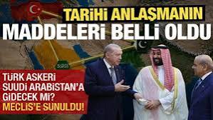 Mekke İttifakı Anlaşması TBMM'ye sunuldu! 16 maddede müşterek savunma: Mehmetçik'e kutsal topraklar yolu