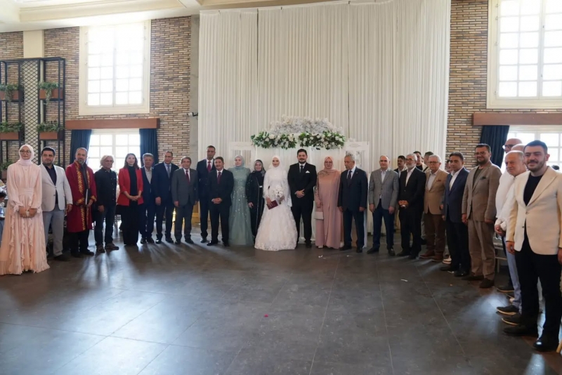 Ömer Faruk Çelik’in Oğlu Fatih Çelik Elif Gürgen ile Dünyaevine Girdi
