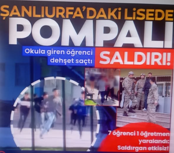 Şanlıurfa'da lisede silahlı saldırı! Yaralı sayısı 17'ye yükseldi