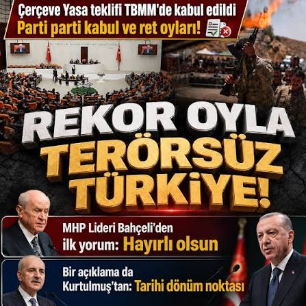 Terörsüz Türkiye yasası dünya basınında: Reuters ve FT tarihi adımı öne çıkardı, Avrupa ve İsrail cephesinde rahatsızlık öne çıktı