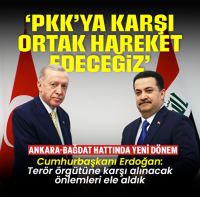 13 yıl sonra Irak'a kritik ziyaret... Cumhurbaşkanı Erdoğan: PKK'ya karşı ortak hareket edeceğiz 