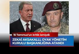 15 Temmuz'un simge ismi Zekai Aksakallı'ya yeni görev
