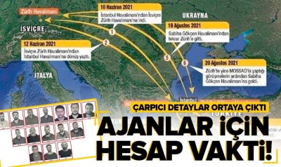 16 Mossad ajanı için hesap vakti! Soruşturmayla ilgili çarpıcı detaylar ortaya çıktı