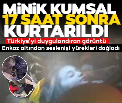 19 saat sonra kurtarıldı ilk sözleri bu oldu: Allah devletimizden razı olsun