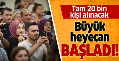 20 bin sözleşmeli öğretmen alımı için başvurular başladı.....