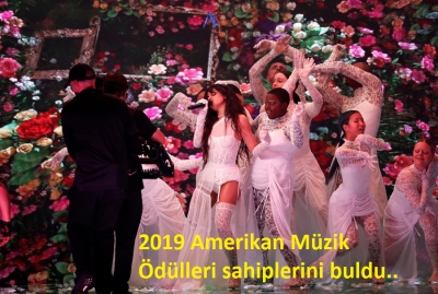 2019 Amerikan Müzik Ödülleri sahiplerini buldu..