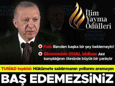 2021 İlim Yayma Ödülleri sahiplerini buldu