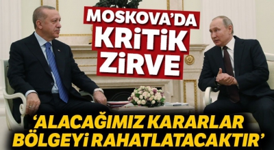 Son dakika: Başkan Erdoğan-Putin zirvesi başladı! Dünyanın gözü burada.